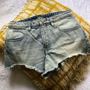 🍁BDG Baggy Cut Off 100% Cotton Denim Shorts 27